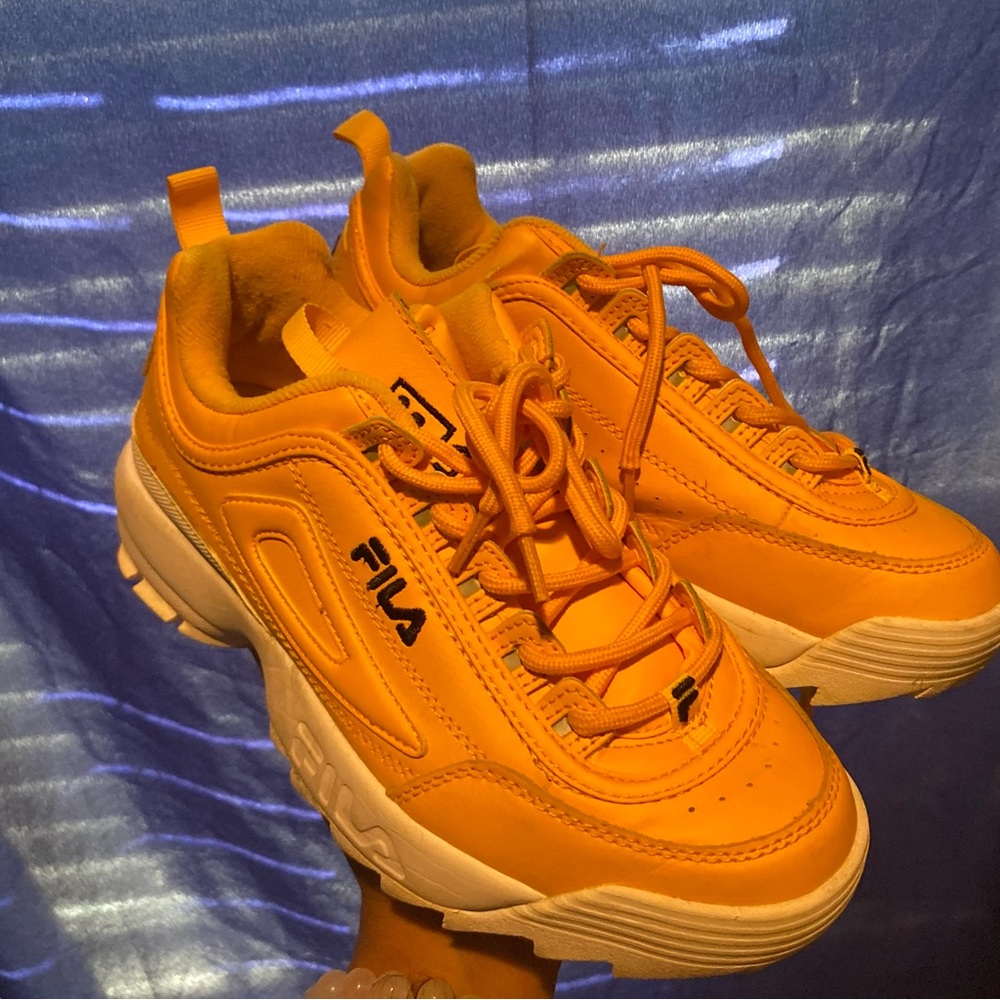 yellow chunky filas